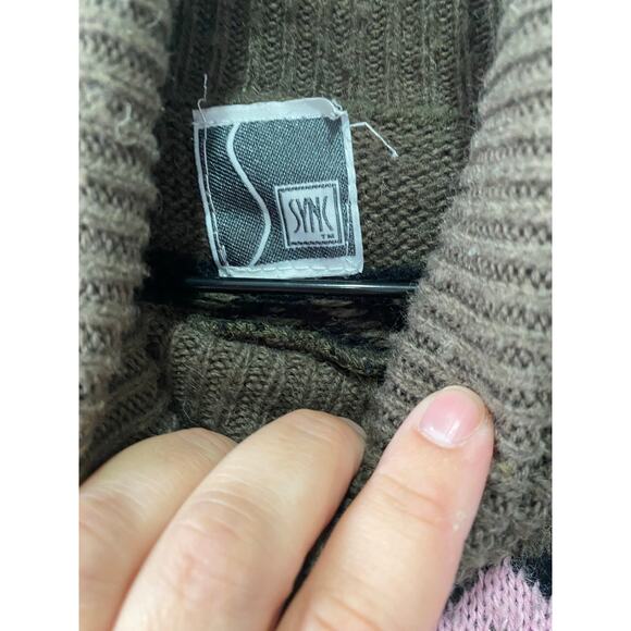 Vintage 80's Sync by Union Bay Women's Pullover Turtleneck Sweater - Picture 5 of 8